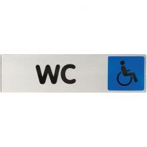 Plaque Signalétique Obligation / Information - Bleu - Bricoman