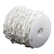 Chaîne Ø 8mm X 50m Blanc En Bobine - Signal - 1180130 - Tecnomat