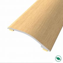 Barre De Seuil Adhésive Différence Niveau Aluminium Coloris (84) Chêne Européen Long 90 Cm Larg 3,8cm Ht 1,2cm - Tecnomat