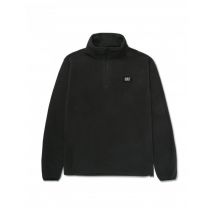 Microfleece Quart Zip Black - Bricoman