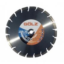 Gölz - Disque Diamant Lba50, Coupe À Sec Et À Eau Pour Découpeuse - Ø 350 Mm / Alésage 20 Mm - Bricoman