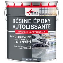 Résine Epoxy Autolissante Sols - Revepoxy Al Telegris 2 - Ral 7046 - 5 Kg - Arcane Industries - Bricoman