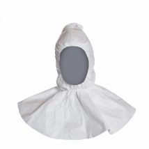 Lot De 100 Cagoules Blanches Tyvek 500 - Coverguard - Bricoman