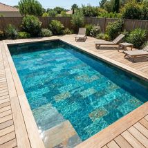 Carrelage Piscine Bali 30x60 Cm Effet Pierre De Bali - Bricoman