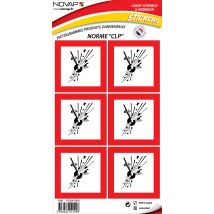 Pictogramme - J'Explose 80x80mm - 4241098 - Bricoman