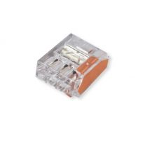 Boîte De 100 Bornes Automatiques Capri, Polycarbonate Ul 94 Vo, 450 V, 24 A, Section 0,5-2,5 Mm², Transparent Avec Point De Test - Bricoman