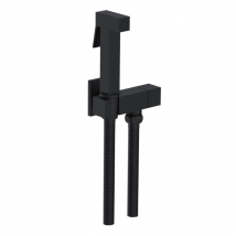 Douchette Wc Paini Cox Carrée Noir Mat + Support + Flexible - Bricoman