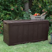Keter Coffre De Jardin Sherwood Marron - Bricoman