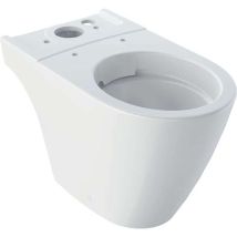 Geberit Icon Wc À Réservoir Profond, Sans Rebord, 6l, Au Sol, Sortie Multi, Forme Fermée, 200460600, Farbe: Blanc - Bricoman