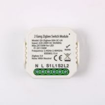 Module Double Interrupteur Zigbee - Silamp - Bricoman