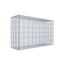 Gabion En Pierre Concassée 100 Cm X 60 Cm X 30 Cm (l X H X P), Maille 10 X 10 Cm, Spirale - Bricoman