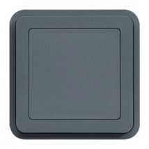 Obturateur Cubyko Hager - Ip20 - Gris - Bricoman