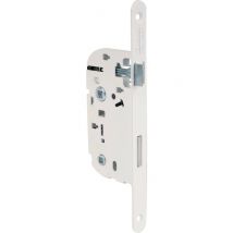 Serrure À Larder Blanche Réversible À Fouillot - Condamnation - Axe À 50 Mm - Série D10 - Vachette - Bricoman