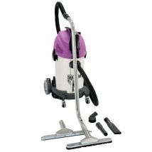 Sidamo - Aspirateur Eau Et Poussières Classe M Cuve Inox Jet 30 I Synchro - 20402042 - Bricoman