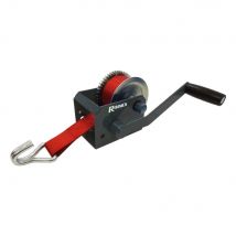 Treuil À Manivelle "pro" 900kg Avec Sangle 6m X 50mm - Bricoman