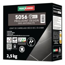 Joint De Carrelage 2,5 Kg 5056 Prolijoint Design Parexlanko - Gris Anthracite - Bricoman