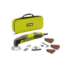 Pack Ryobi Outil Multifonctions Rmt200-s - 200w - 10 Triangles Abrasifs - Rak10mt - Bricoman