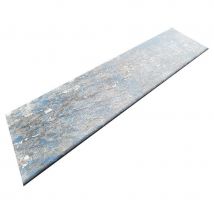 Margelle Bali Blue 33x120x1.4 Cm - Bricoman