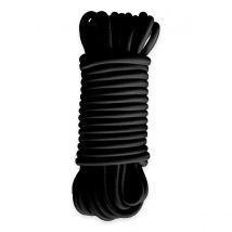 Sandow Élastique Noir 15 Mètres - Qualité Pro Tecplast 9sw - Tendeur Pour Bâche De Diamètre 9 Mm - Tecnomat
