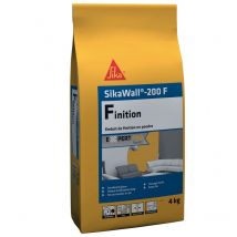 Enduit De Finition En Poudre Sikawall 200 F 4kg Sika - Bricoman