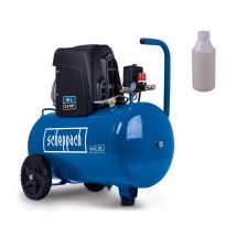 Scheppach Compresseur D’air Hc65 - 10 Bar - Cuve 50 L - Débit D’aspiration 220 L/min - 230 V~ / 50 Hz - 1500 W - Dispositif De Déplacement - Tecnomat
