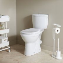 Pack Wc Surélevé Sh Blanc - Sortie Horizontale - Bricoman