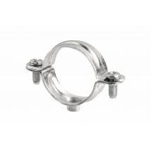 Collier Simple M6 - Zingué 40 Mm - Boite De 50 - Bricoman