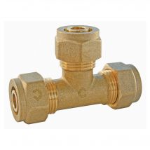 Raccord À Compression - Té Égal - Per Ø12 - Bricoman