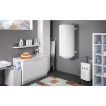 Chauffe-eau Électrique Chaufféo Blindé Vertical Mural Compact 100l - Atlantic - 021225 - Bricoman