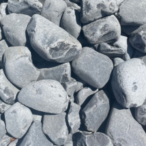 Sac De +/- 450 Kg = 2,5m² Galet De Marbre Gris Foncé 40-60 - Bricoman