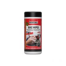 Bike Wipes - Lingette Nettoyante Extra Grand Format - Soudal - Boite De 50 Pièces - Bricoman