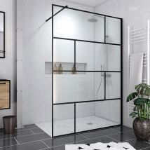 Pack Paroi De Douche 140x195 Cm + Receveur De Douche A Carreler 90x140 Recoupable - Bricoman
