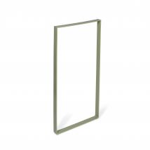 Rei | Lot De 2 Pieds Pour Tables | 385 X 40 X 850 Mm | Fabriqué En Acier | Fini Vert Aigue-marine | Fixation Par Vis | Supporte Jusqu'à 150 Kg - 