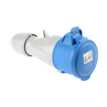 Connecteur P17 - 200 V - 32a -2p+t - Ip 44 - Bricoman