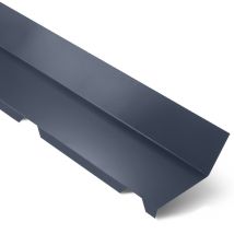 Faîtière Crantée Contre Mur 2100 Mm Axel | Bleu Ardoise | Ral 5008 - Bricoman