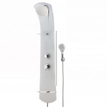 Colonne De Douche Nautilus Verre, Rangements, Robinetterie Thermostatique - Bricoman