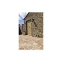 Pavés Kandla Multicolore/ocre 20x14x3 À 5 Cm - Bricoman