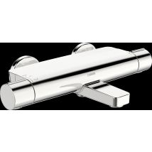 Hansa Hansaoptima Mitigeur De Bain Et Douche, Thermostatique, Fonction Éco, Saillie 131mm, Magshelf, Avec Dispositif De Sécurité, 65132201, Farbe: - 