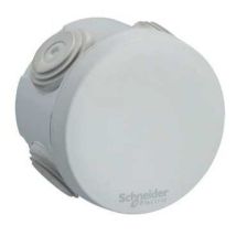 Schneider Enn05001 - Boite De Dérivation Mureva Box - Ip55 + Embouts - ?60 Mm - Gris - Tecnomat