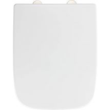 Abattant Wc Rectangulaire Geberit Renova, Blanc, Wenko, Wenko - Bricoman