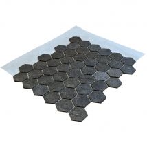 Mosaique Pierre Naturelle - Hexagone - Plaque De 30 X 30 Cm - Roche De Mer - Bricoman