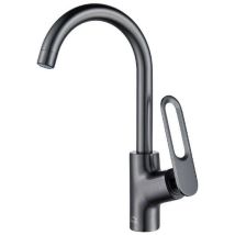 Tierra - Mitigeur D'Évier Sur Pied Avec Bec En U - Bricoman