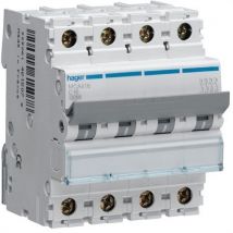 Hager Mca416 Disjoncteur 4p 16a Courbe C 6ka - Bricoman