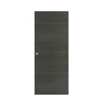 Porte Coulissante Gris Anthracite - L830mm - Bricoman