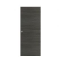 Porte Coulissante Gris Anthracite - L830mm - Bricoman