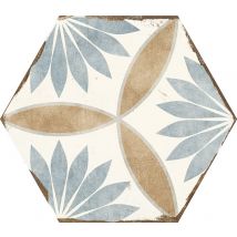 Carrelage Miranda 21x25 Cm Effet Carreaux Ciment - Bricoman