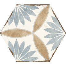 Carrelage Miranda 21x25 Cm Effet Carreaux Ciment - Bricoman