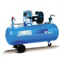 Abac - Compresseur À Piston Lubrifié 3cv 230v Mono 10 Bar 90l Direct - V30/90 Cm3 Abac - Tecnomat