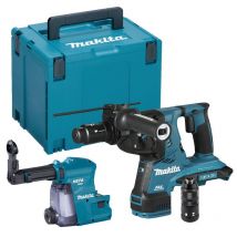 Perfo-burineur 36v Sds-plus (machine Seule) Avec Filtre Dx09 En Makpac - Makita Dhr281zwj - Bricoman