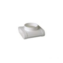 Té Vertical 90° Pour Bouche 125mm - Minigaine 60x200 - 11023979 Aldes - 11023979 - Bricoman